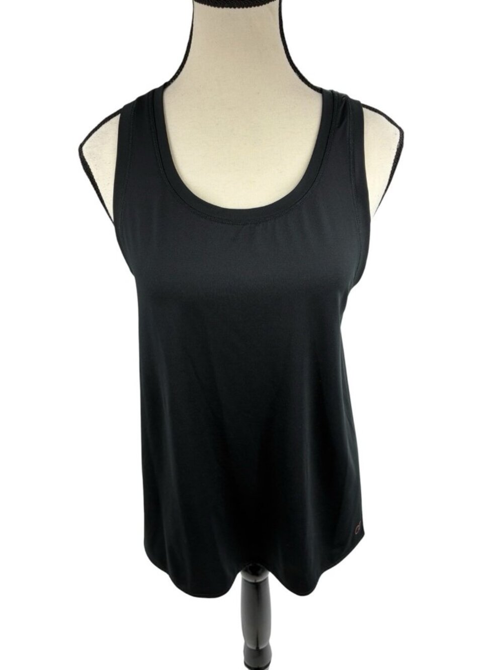 Calia Carrie Underwood Womens Small Black Floral Mesh Back Tank Top